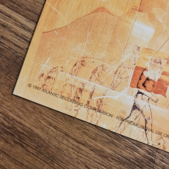 Edwin McCain Misguided Roses 12x12 Double Sided Promo Flat Poster Vintage 1997 - Picture 3 of 3